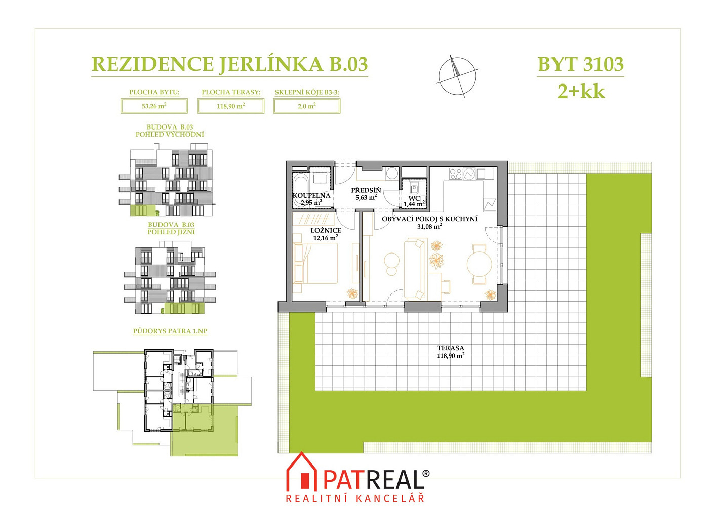 Prodej bytu 2+kk 159 m² — photo 2