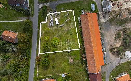 Prodej stavebního pozemku 1 533 m², Ouběnice, okres Příbram