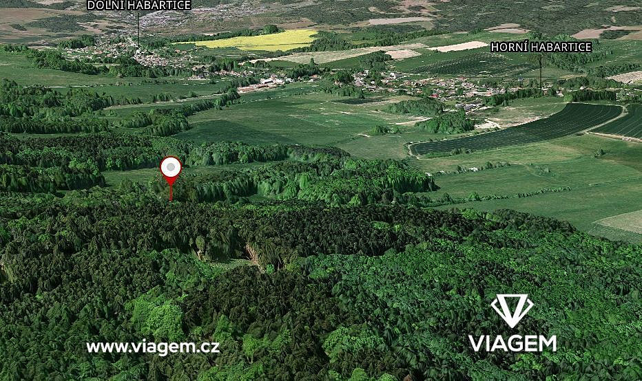 Prodej lesa 2 358 m²