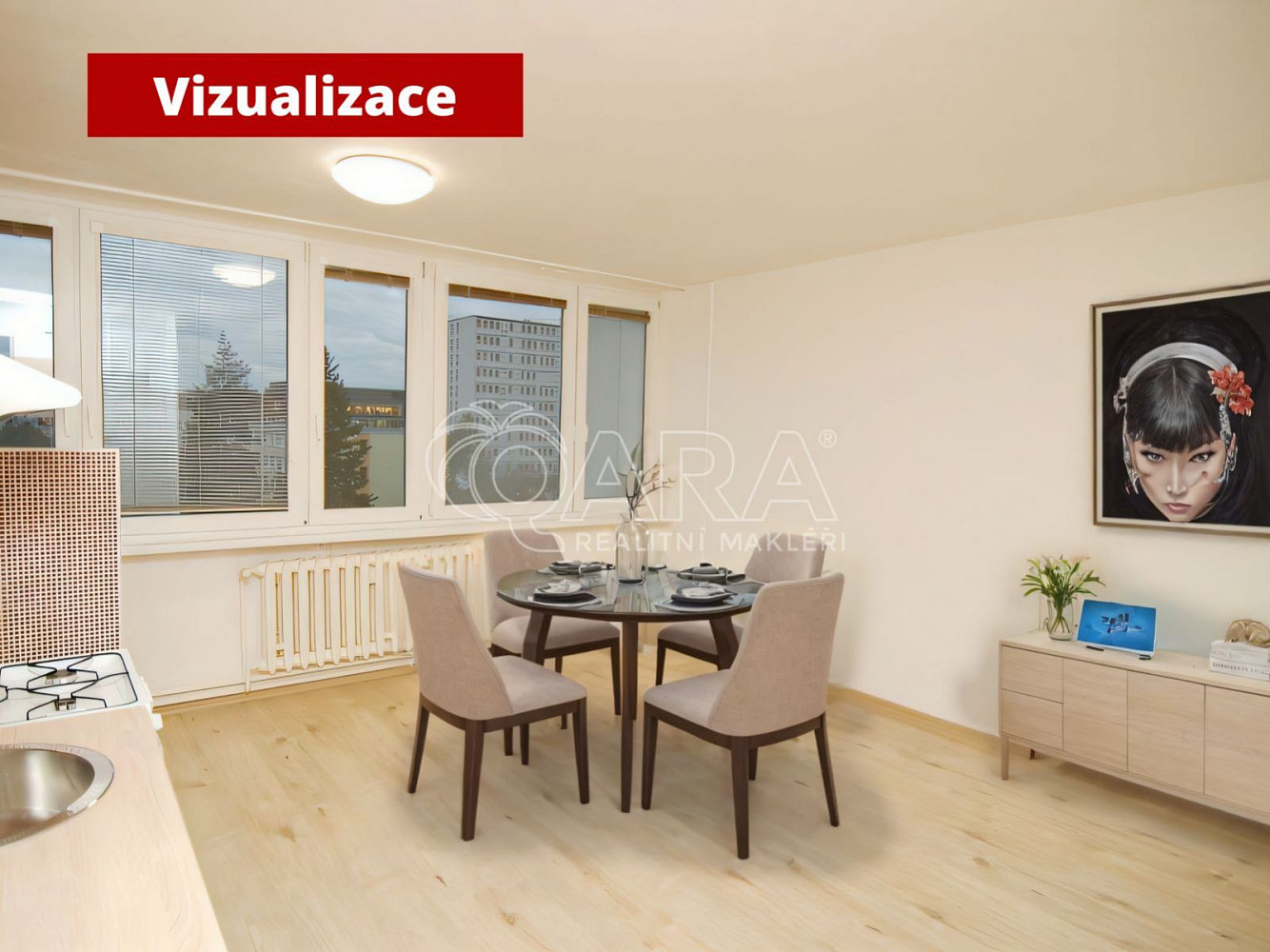 Pronájem bytu 1+kk 27 m²