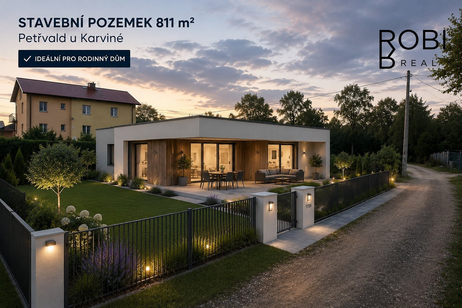 Prodej stavebního pozemku 811 m²