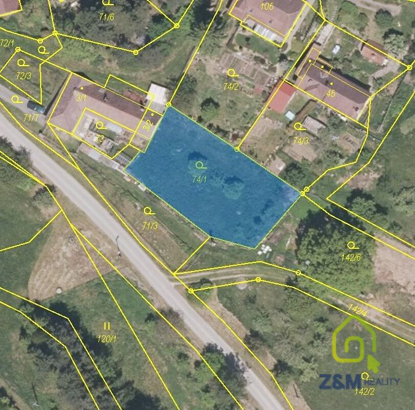 Prodej stavebního pozemku 693 m²