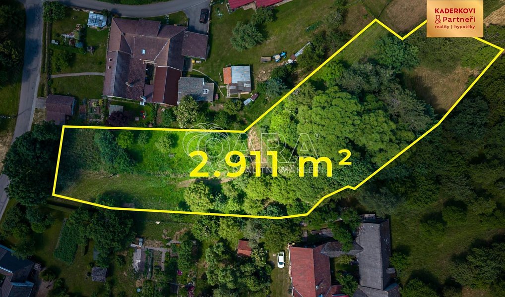 Prodej stavebního pozemku 2 911 m², Březina – náhled fotky 4