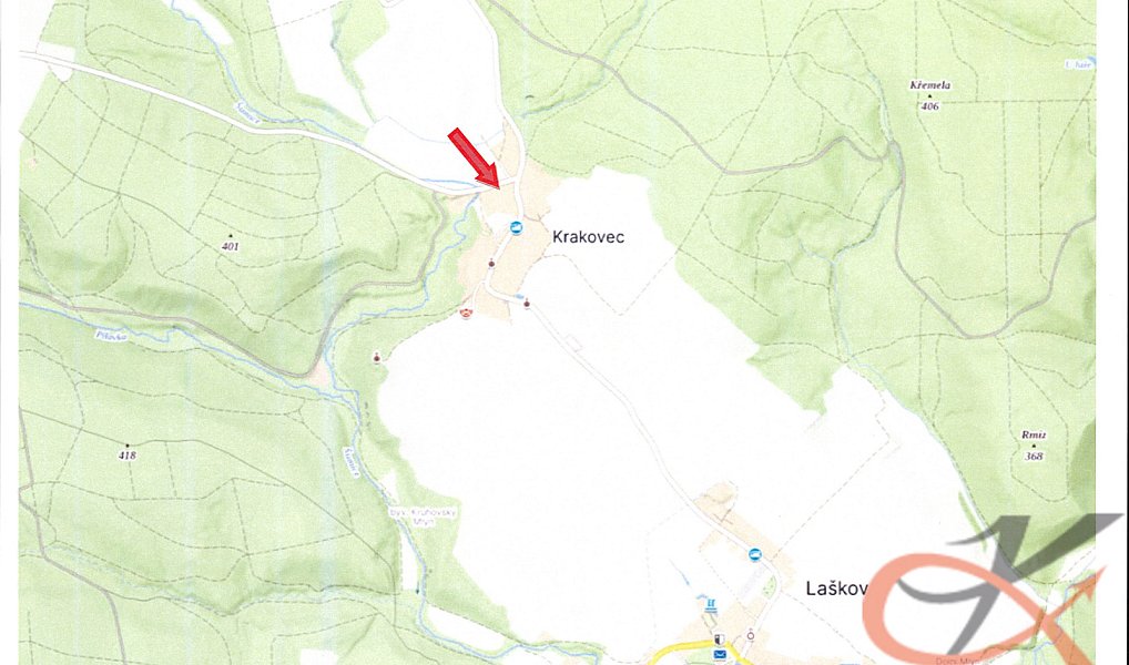 Prodej stavebního pozemku 1 020 m², Laškov – náhled fotky 3