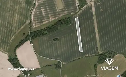 Prodej pole 2 900 m², Choustník, okres Tábor