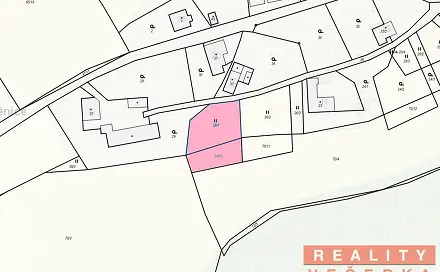Prodej stavebního pozemku 1 061 m², Komárov - Kleštěnice, okres Beroun