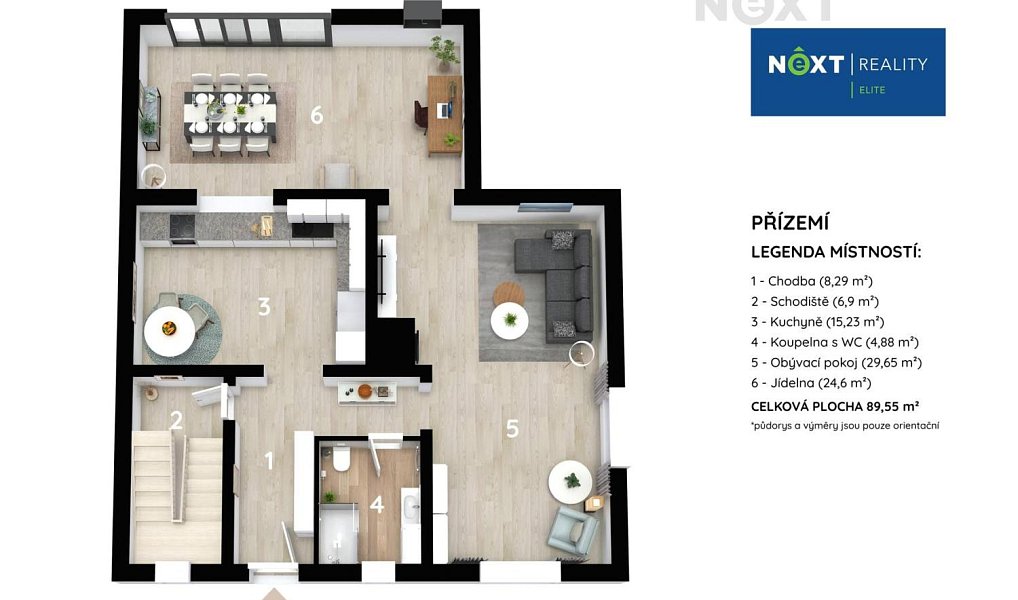 Prodej domu 152 m² s pozemkem 722 m², Nebovidy – náhled fotky 4