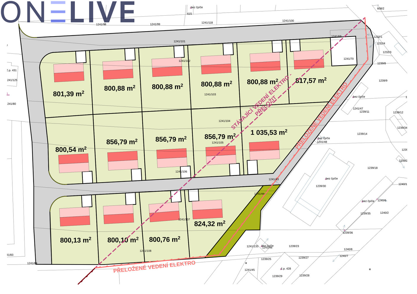 Prodej stavebního pozemku 15 194 m²