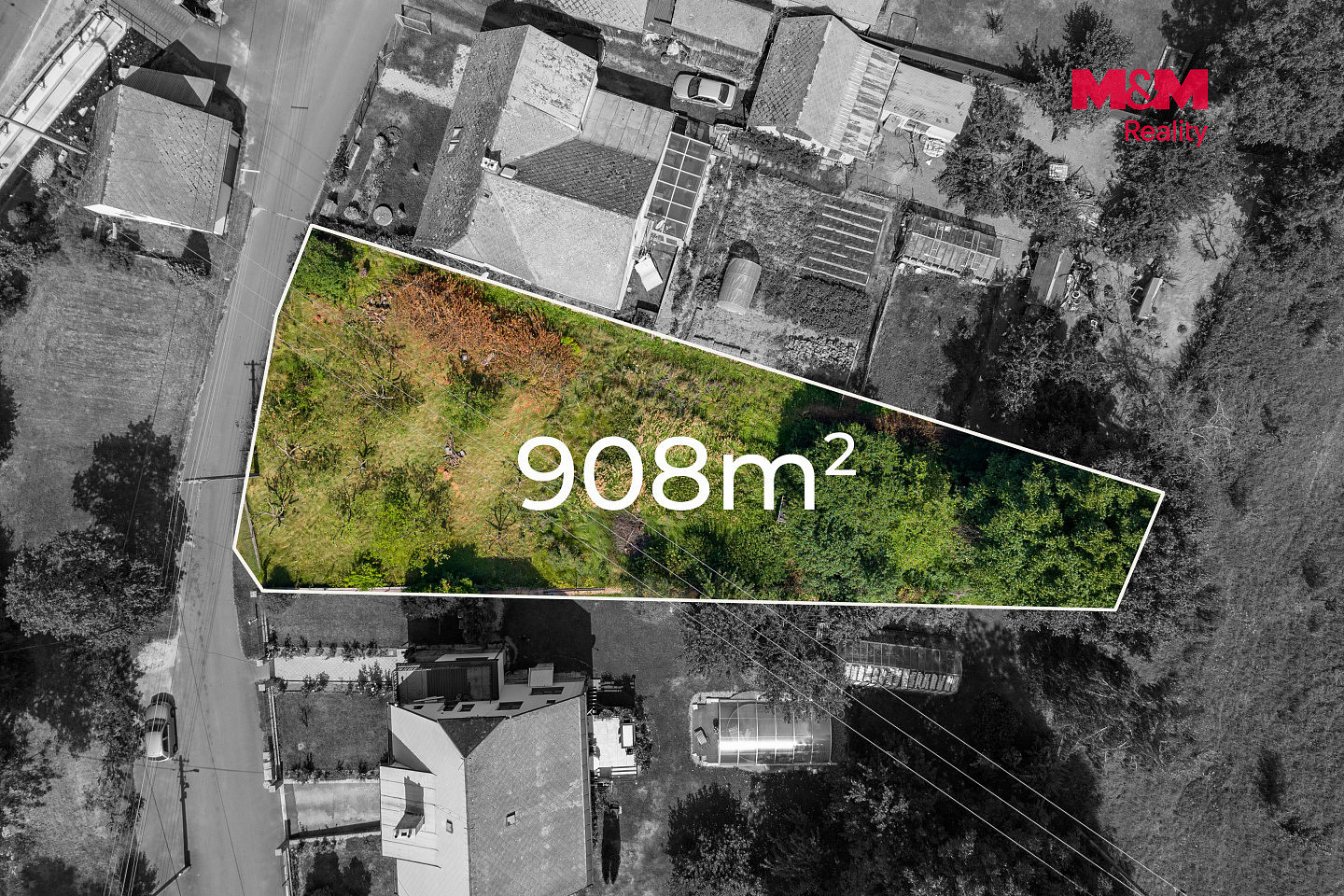 Prodej zahrady 908 m² – fotografie 2