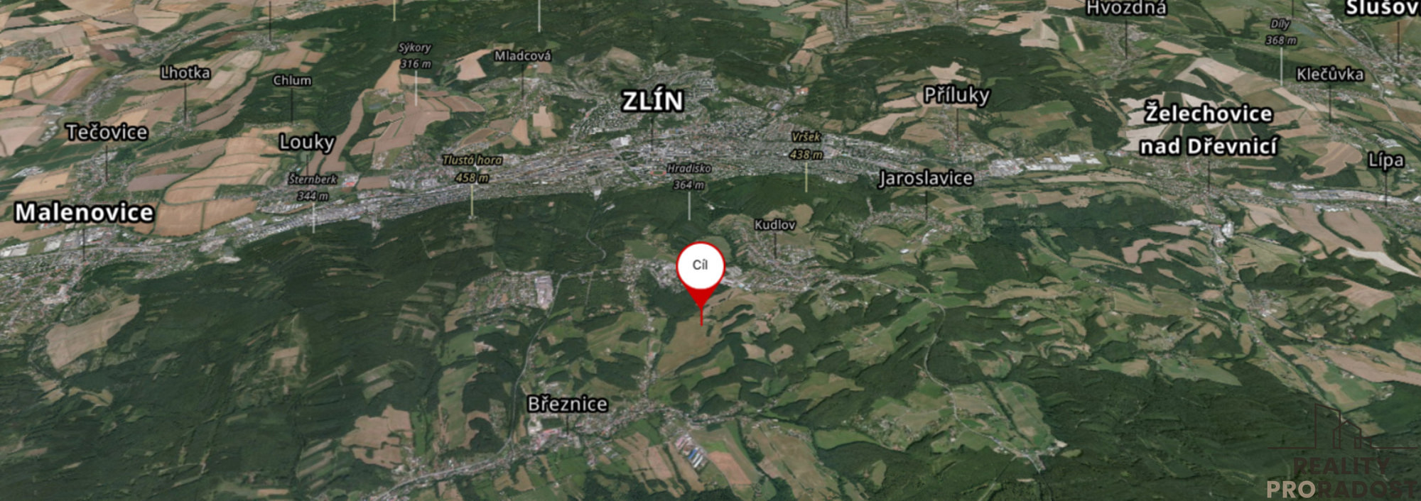 Prodej pole 2 635 m²