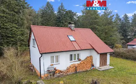 Prodej chaty/chalupy 79 m² s pozemkem 1 832 m², Nečtiny - Leopoldov, okres Plzeň-sever