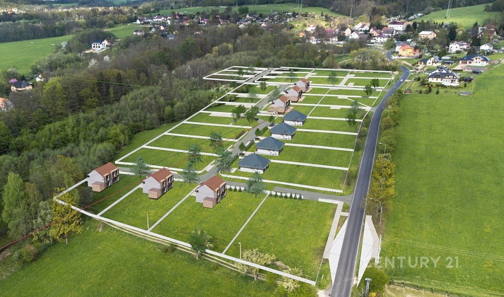 Prodej stavebního pozemku 729 m², Děčín – náhled fotky 3