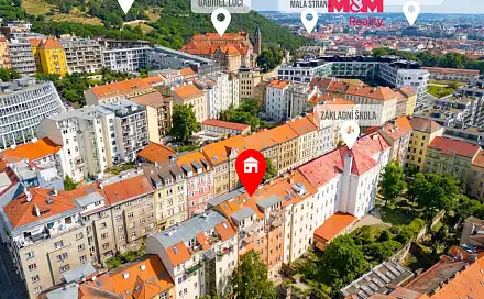 Prodej bytu 2+kk 37 m², Grafická, Praha 5 - Smíchov