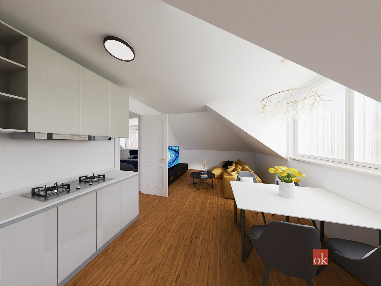 Prodej bytu 2+kk 50 m²