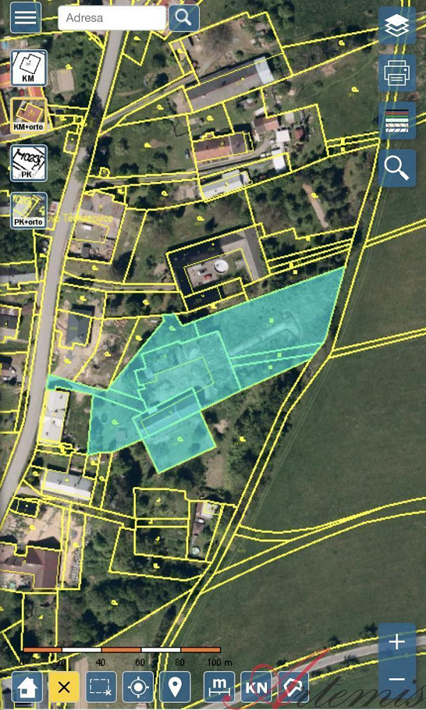 Prodej stavebního pozemku 6 036 m²