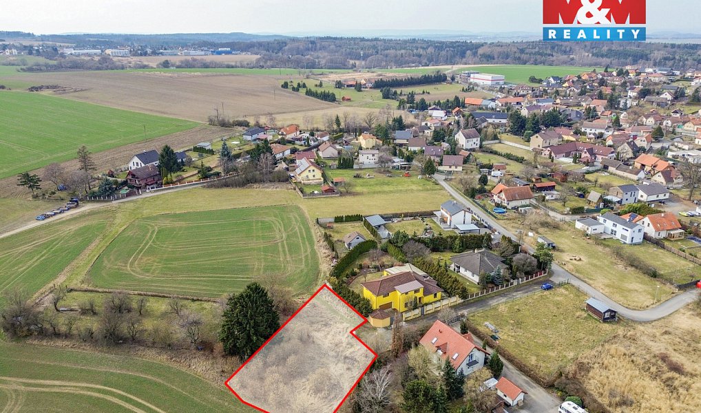 Prodej stavebního pozemku 1 016 m², Radějovice – náhled fotky 5