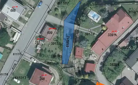 Prodej komerčního pozemku 3 m², Brumov-Bylnice, okres Zlín