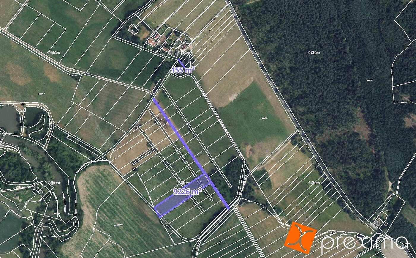 Prodej louky 2 097 m²