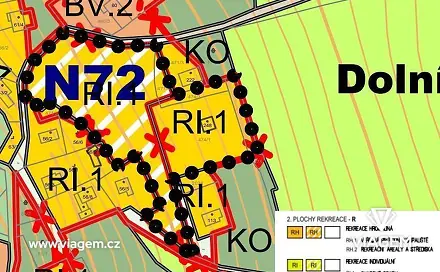 Prodej stavebního pozemku 3 531 m², Aš, okres Cheb
