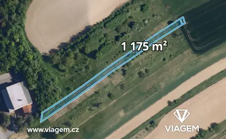 Prodej zahrady 1 175 m², Uhřice, okres Hodonín