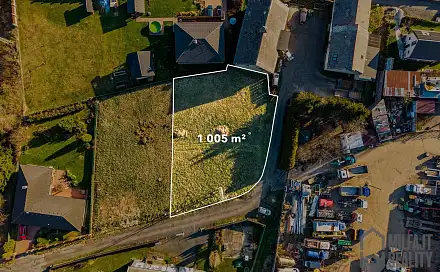 Prodej stavebního pozemku 1 005 m²