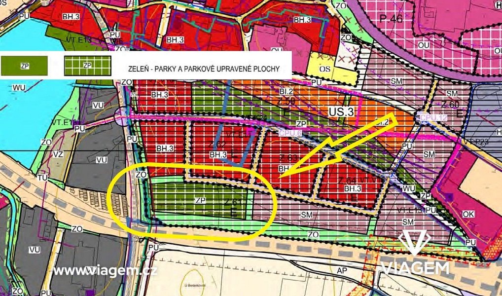 Prodej pole 3 503 m², Písek – náhled fotky 2