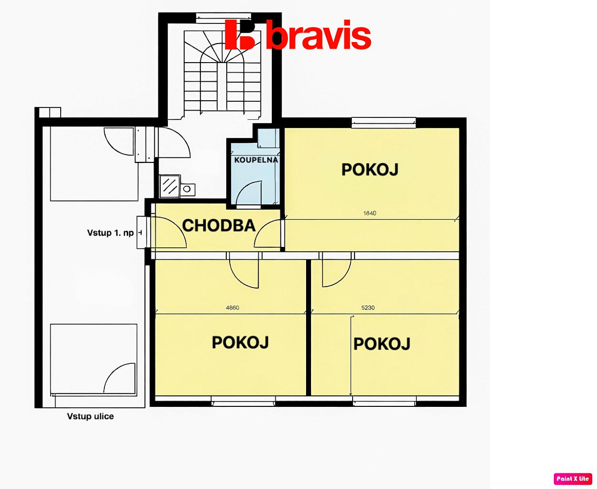 Pronájem kanceláře 63 m² — photo 3