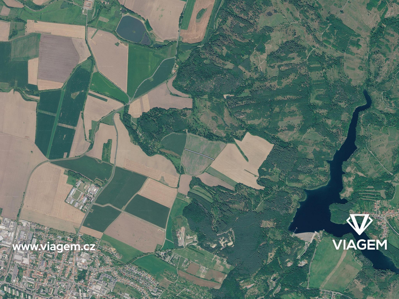 Prodej pole 1 282 m² — photo 3