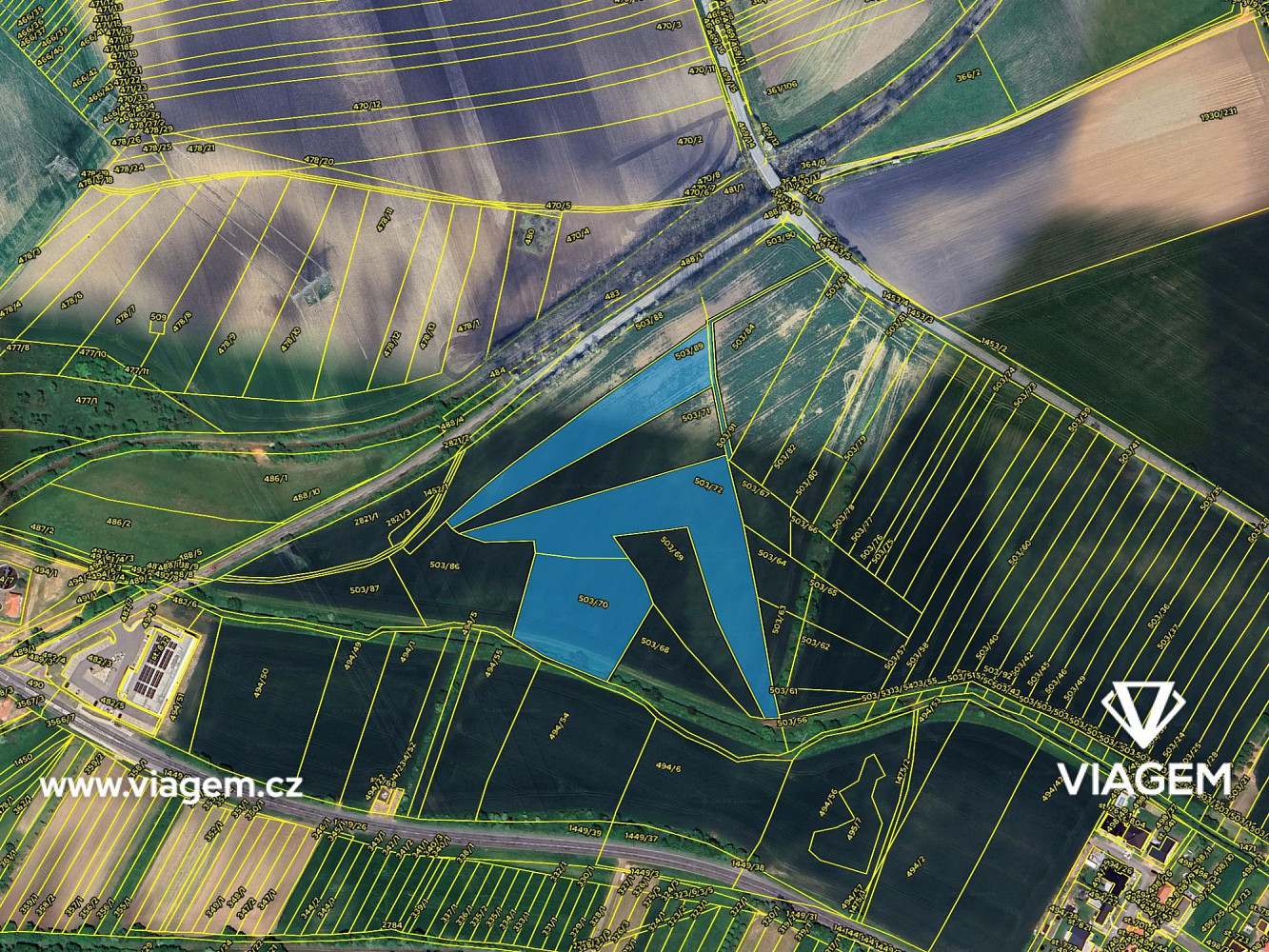 Prodej pole 2 394 m² – fotografie 4