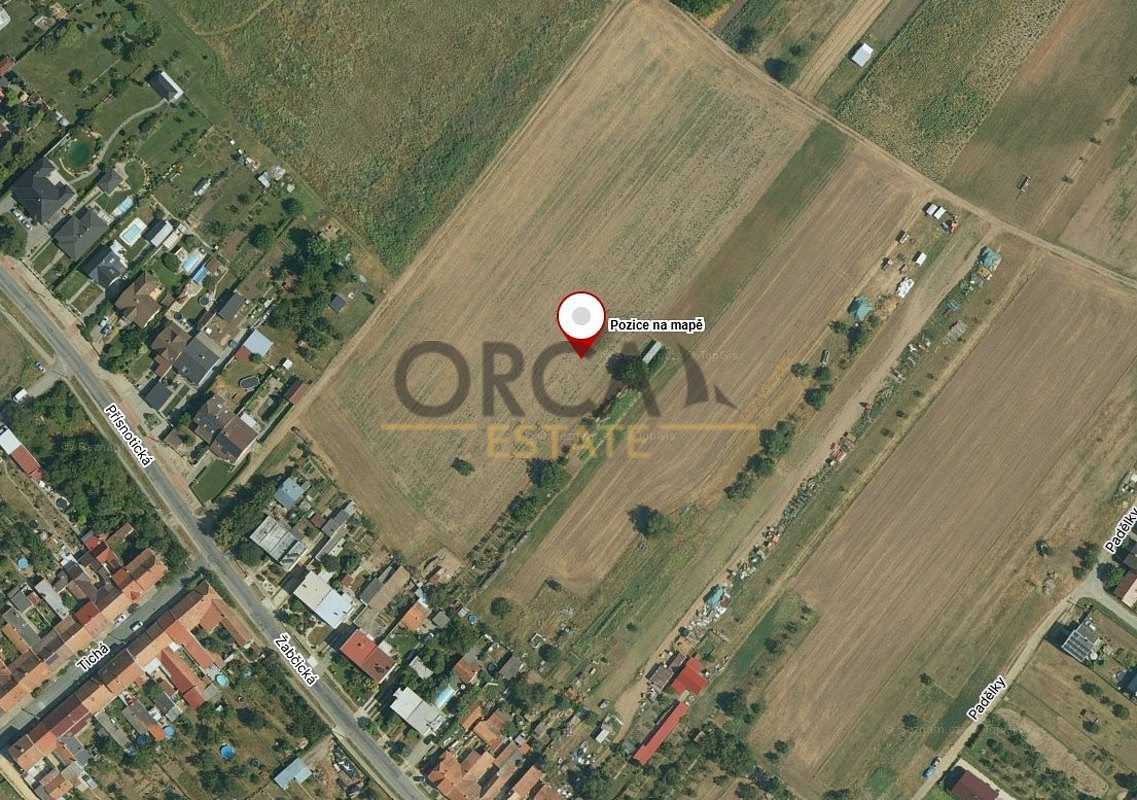 Prodej dvou pozemků o výměře 1058 m² v k. ú. Přísnotice – pohled 5