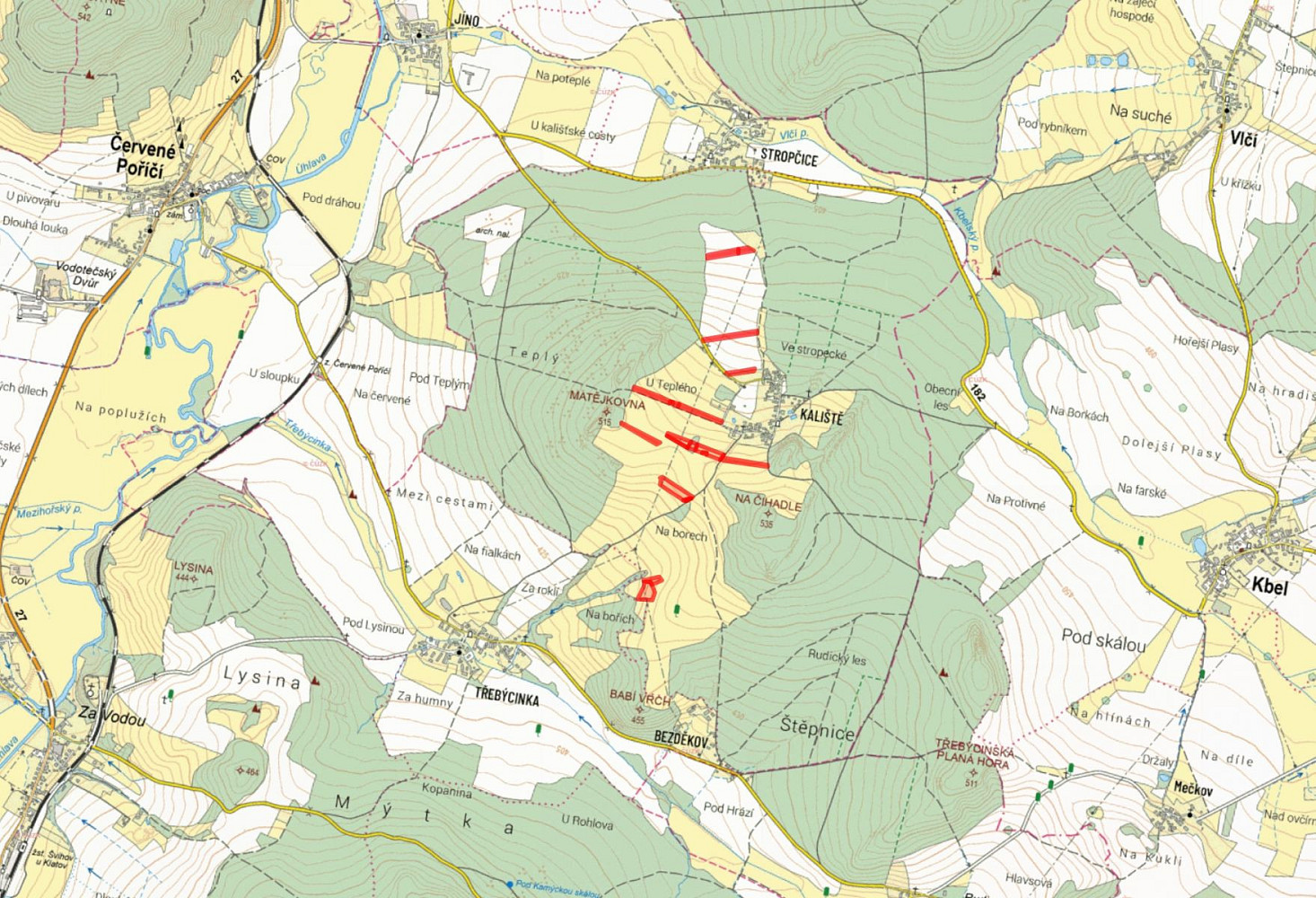 Prodej pole 17 173 m² – fotografie 2