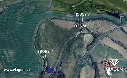 Prodej pole 1 292 m², Zdounky, okres Kroměříž
