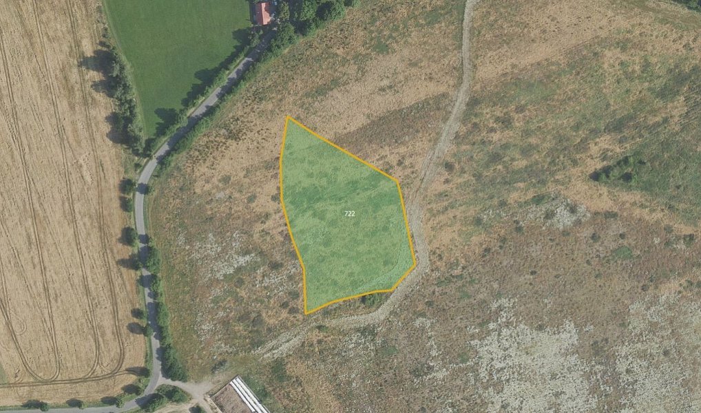 Prodej pole 32 127 m², Drahlín – náhled fotky 3
