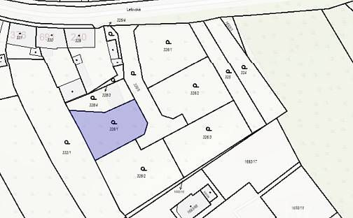 Prodej stavebního pozemku 747 m², Letovská, Podbořany, okres Louny
