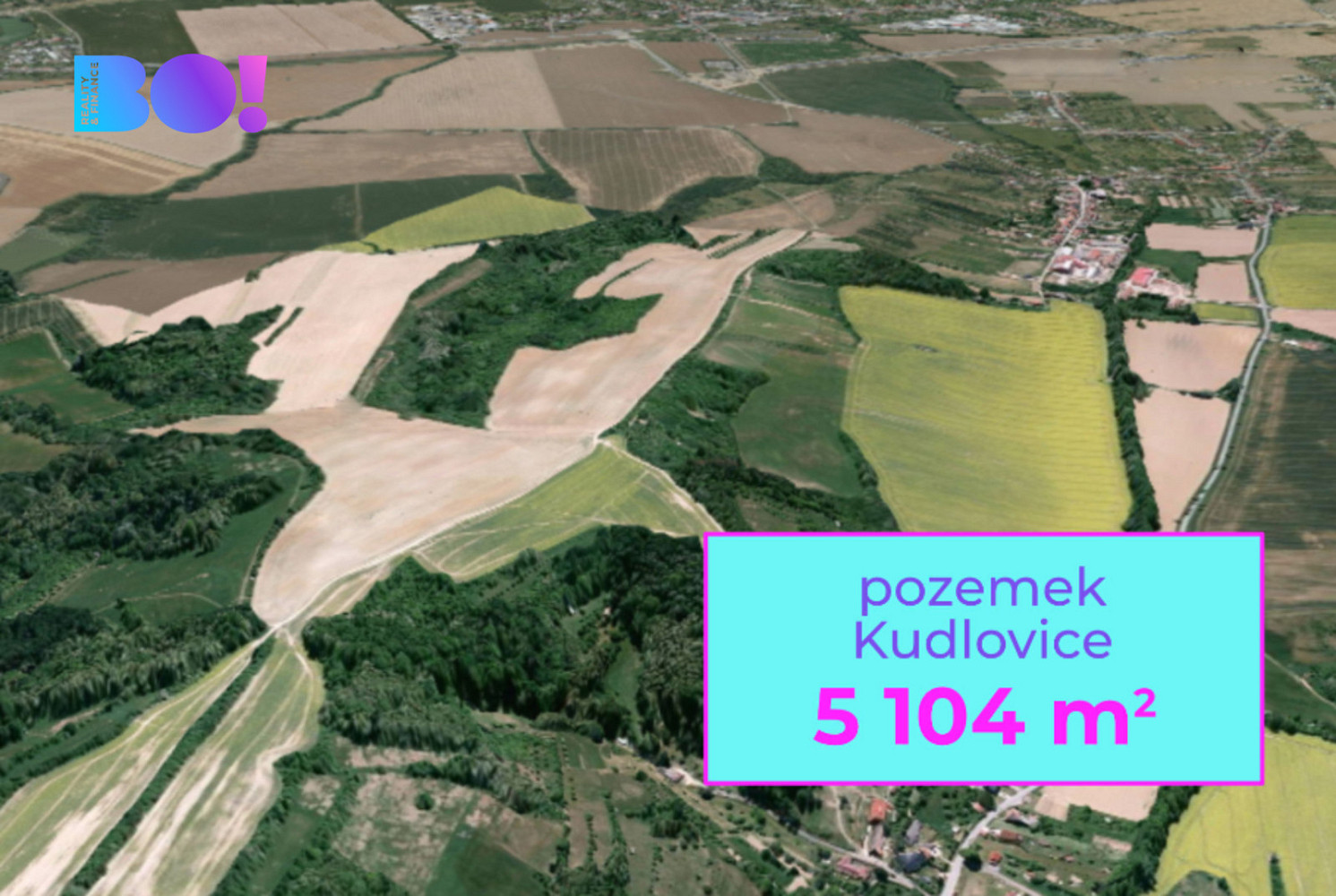 Prodej pole 5 104 m²