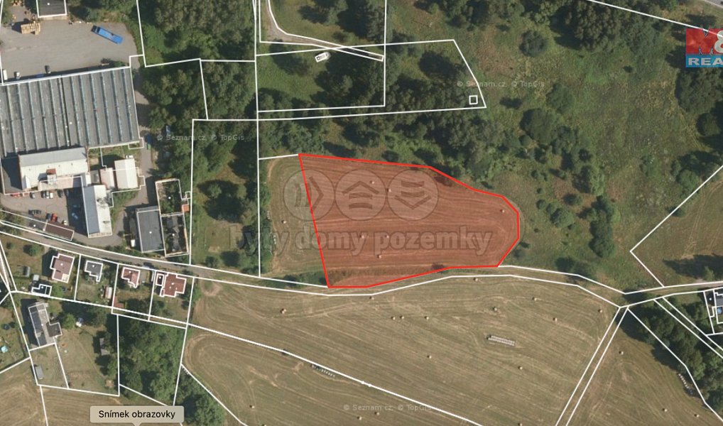 Prodej pole 6 985 m², Cvikov – náhled fotky 3