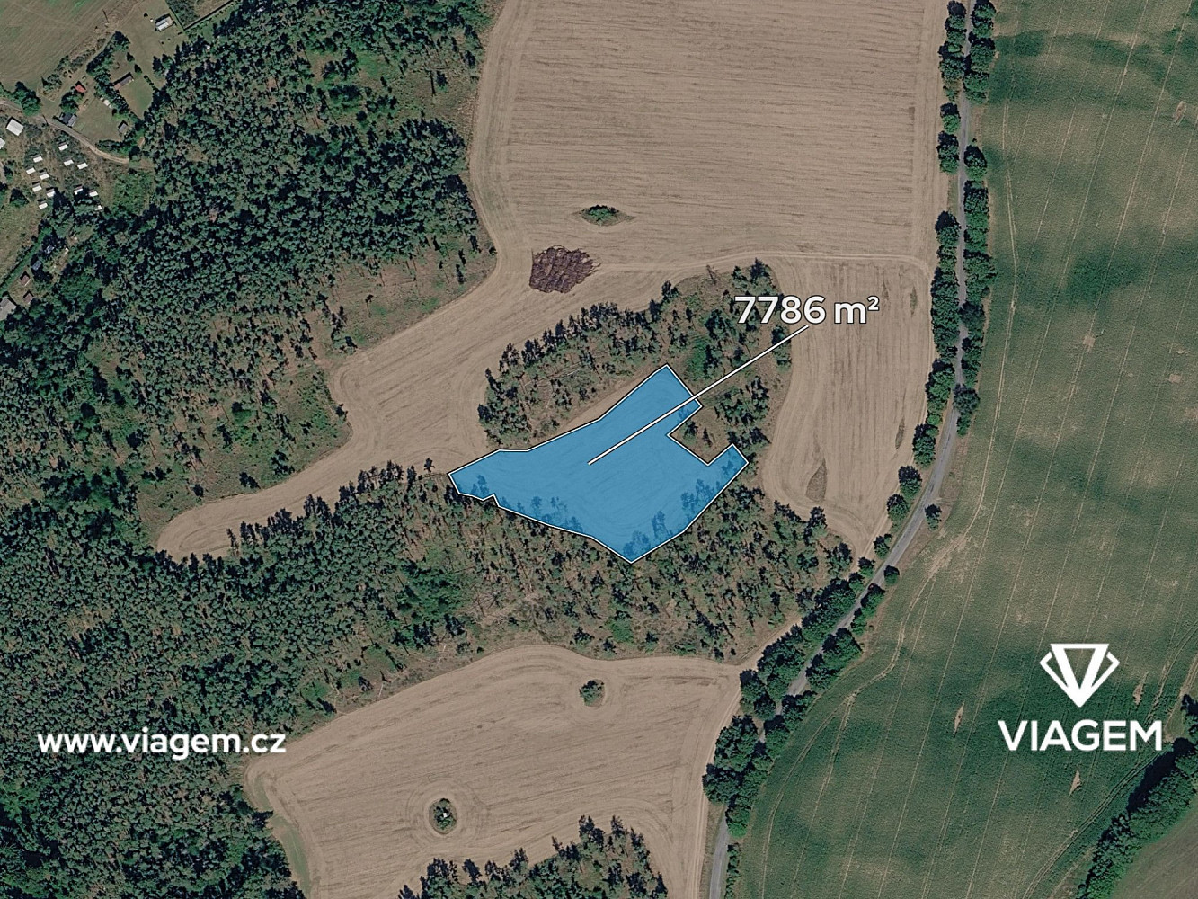 Prodej pole 3 893 m² — photo 2