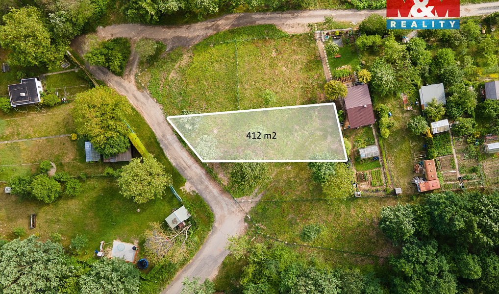 Prodej zahrady 412 m², Pardubice – náhled fotky 2