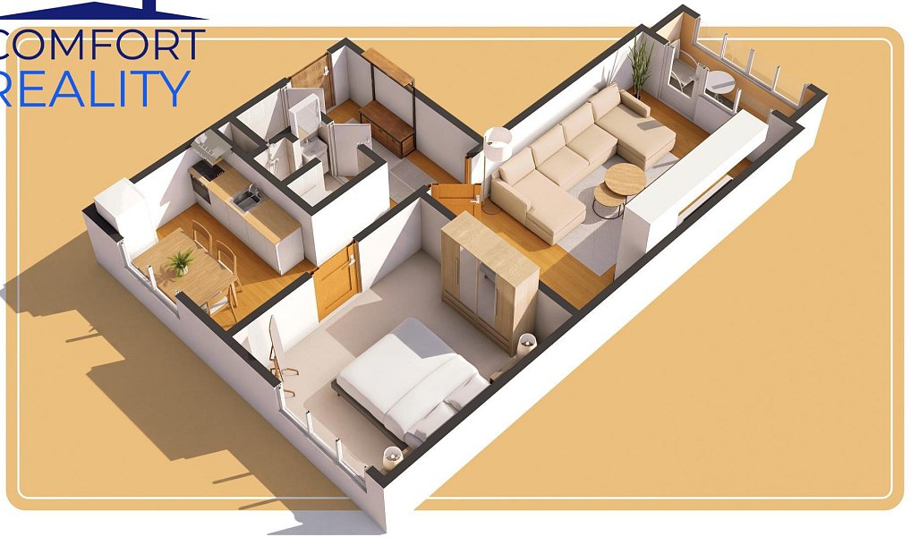 Prodej bytu 2+1 54 m², Ostrava – náhled fotky 2