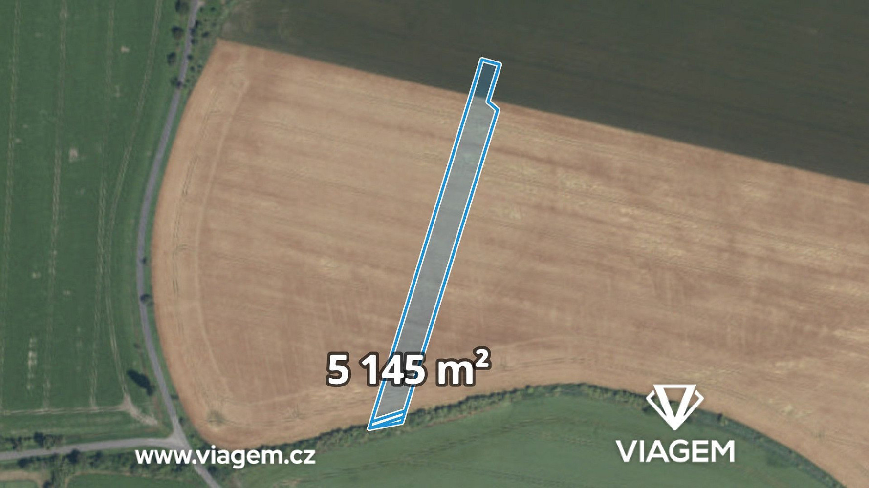 Prodej pole 2 572 m²