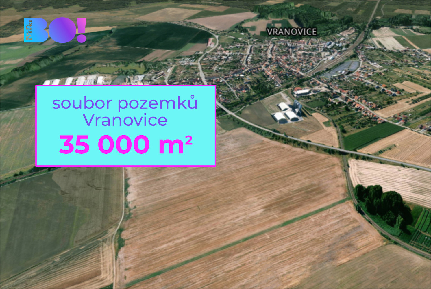 Prodej pole 35 000 m²