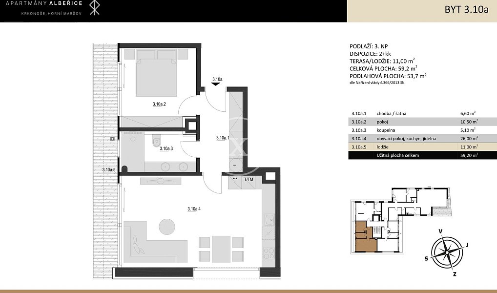 Prodej bytu 2+kk 48 m², Horní Maršov – náhled fotky 36