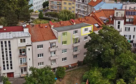 Pronájem bytu 1+1 37 m², nám. Spojenců, Prostějov
