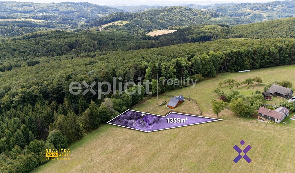 Prodej stavebního pozemku 1 355 m², Držková – náhled fotky 4