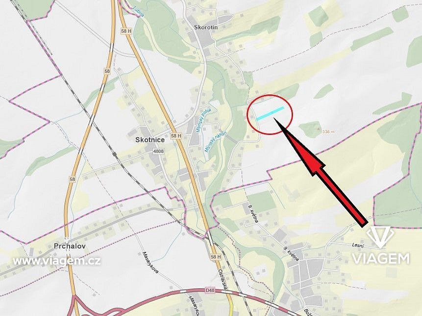 Prodej pole 1 314 m² – fotografie 4