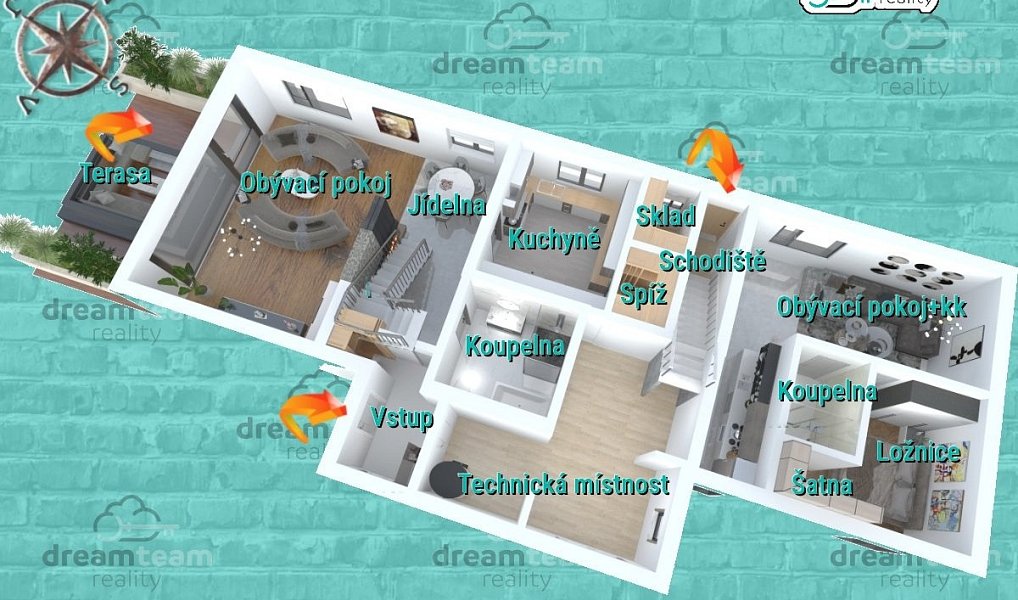Prodej domu 276 m² s pozemkem 1 147 m², Zubří – náhled fotky 2