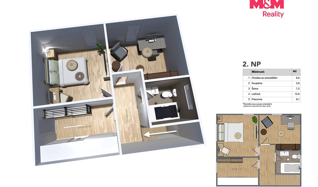 Prodej domu 80 m² s pozemkem 317 m², Nehvizdy – náhled fotky 25