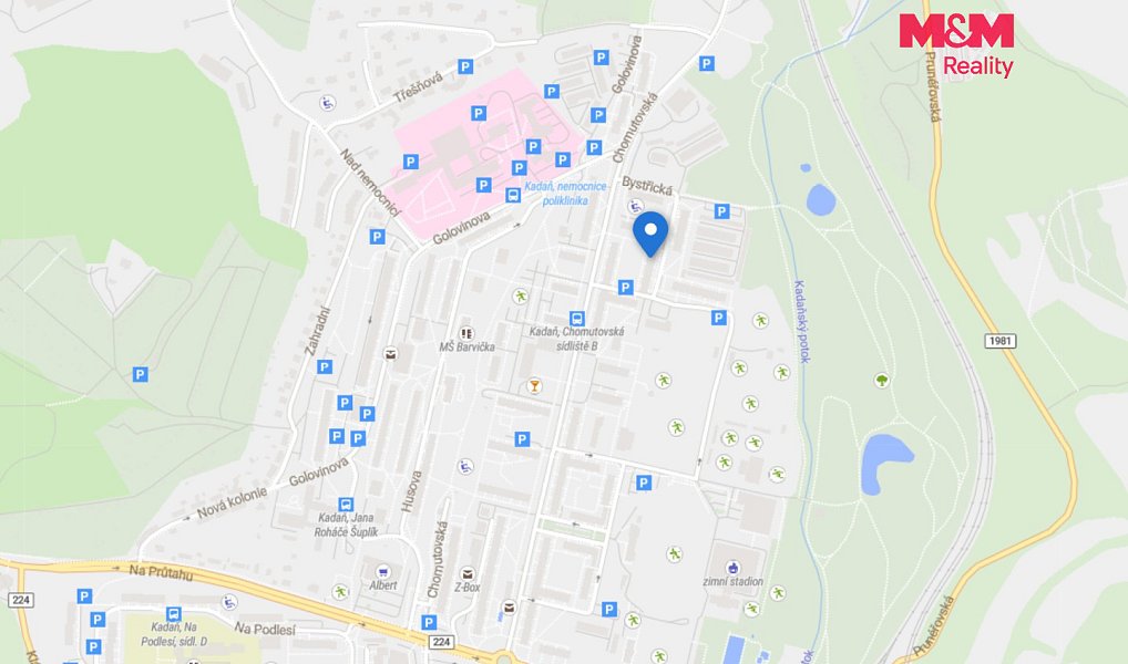 Prodej bytu 2+1 56 m², Kadaň – náhled fotky 13