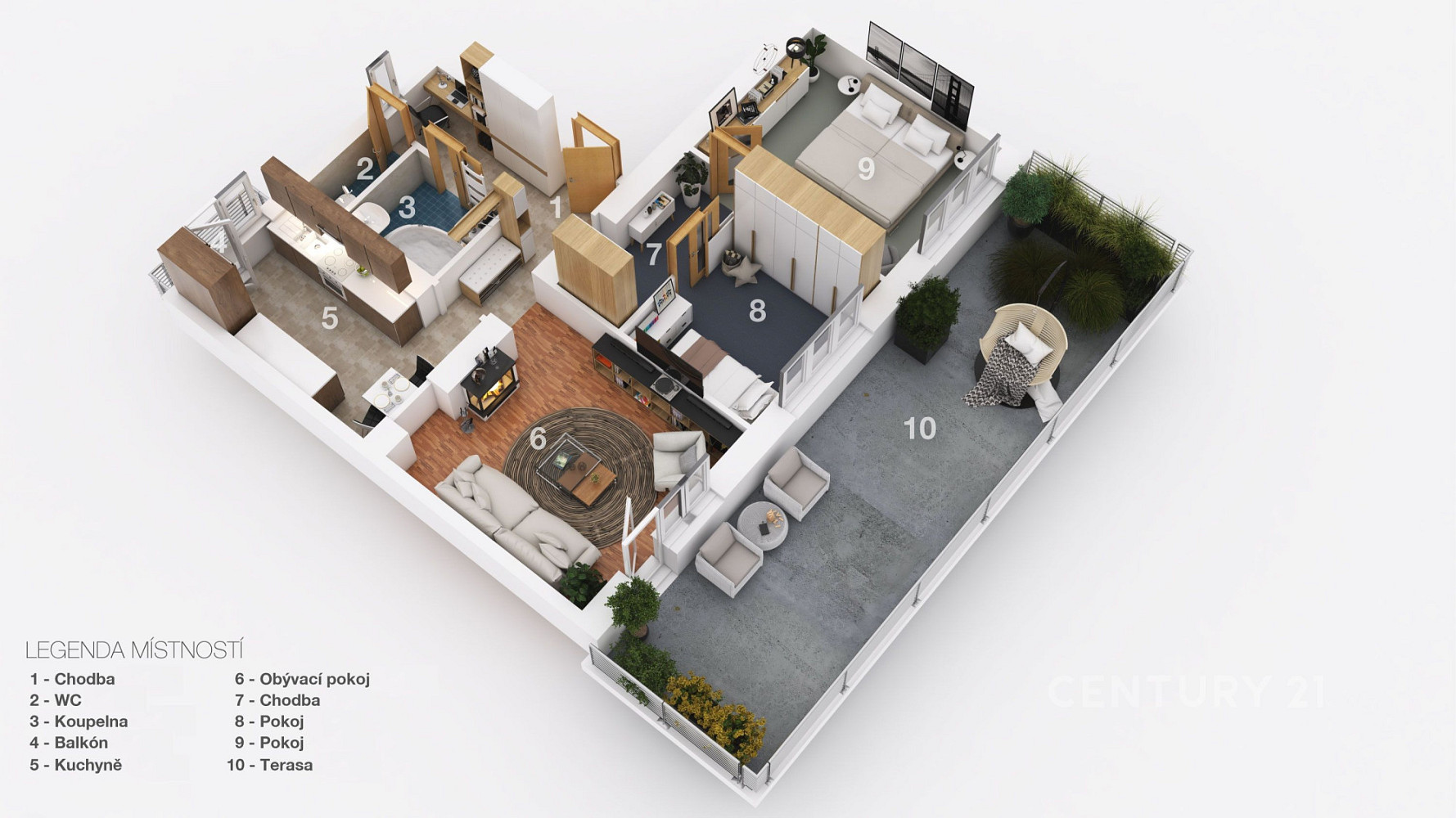 Prodej bytu 3+1 70 m² — photo 2