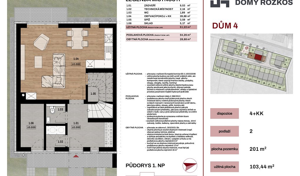 Prodej domu 103 m² s pozemkem 201 m², Humpolec – náhled fotky 5